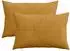 vidaXL Kissenbezug 2 pcs ALMELO Gelb 50 x 70 cm Cord