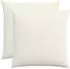 vidaXL Kissenbezug 2 pcs HEERLEN Creme 65 x 65 cm Cord