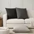 vidaXL Kissenbezug 2 pcs HEERLEN Schwarz 65 x 65 cm Polyester