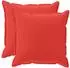 vidaXL Kissenbezug 2 stk. HOUTEN Rot 60 x 60 cm Polyester