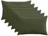 vidaXL Kissenbezug 6 pcs ALMELO Grün 40 x 60 cm Cord