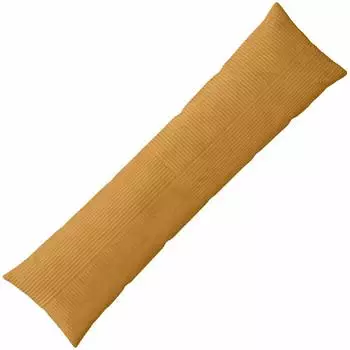 vidaXL Kissenbezug ALMELO Gelb 40 x 145 cm Cord