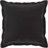 vidaXL Kissenbezug 12 stk. HOUTEN Schwarz 45 x 45 cm Polyester