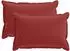 vidaXL Kissenbezug 2 stk. HOUTEN Weinrot 40 x 60 cm Polyester