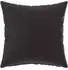vidaXL Kissenbezug 6 pcs HEERLEN Schwarz 35 x 35 cm Polyester