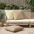 vidaXL Kissenbezug 2 stk. HEERLEN Taupe 65 x 65 cm Polyester