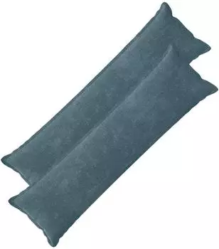 vidaXL Kissenbezug 2 stk. HOUTEN Blau 40 x 145 cm Chenille-Stoff