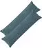 vidaXL Kissenbezug 2 stk. HOUTEN Blau 40 x 145 cm Chenille-Stoff