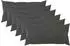 vidaXL Kissenbezug 6 pcs HEERLEN Dunkelgrau 40 x 70 cm Samt