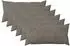 vidaXL Kissenbezug 6 pcs HEERLEN Hellgrau 40 x 70 cm Samt