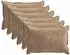 vidaXL Kissenbezug 6 stk. HOUTEN Braun 50 x 70 cm Chenille-Stoff