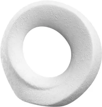 Leonardo Oggetto Keramikobjekt wei&szlig;, H 17cm