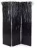 Xtradefactory Paravent Nature schwarz, Weidenholz, 165x120cm (HxB)