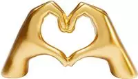 Kare Design Dekoobjekt "Heart Hands" verschiedene Gr&ouml;&szlig;en