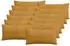 vidaXL Kissenbezug 12 pcs ALMELO Gelb 40 x 80 cm Cord