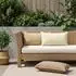 vidaXL Kissenbezug 12 stk. HOUTEN Taupe 40 x 80 cm Polyester