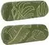 vidaXL Kissenbezug 2 pcs HEERLEN Blattdesign Ø 15 x 40 cm Polyester