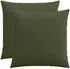 vidaXL Kissenbezug 2 pcs HEERLEN Grün 60 x 60 cm Cord