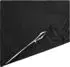 vidaXL Kissenbezug 2 pcs HEERLEN Schwarz 65 x 65 cm Samt