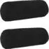 vidaXL Kissenbezug 2 pcs HEERLEN Schwarz Ø 15 x 40 cm Samt