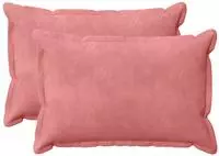 vidaXL Kissenbezug 2 pcs HOUTEN Rosa 50 x 80 cm Samt