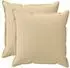 vidaXL Kissenbezug 2 stk. HOUTEN Beige 80 x 80 cm Polyester