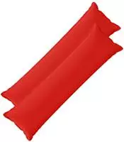 vidaXL Kissenbezug 2 stk. HOUTEN Rot 40 x 145 cm Polyester