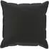 vidaXL Kissenbezug 2 stk. HOUTEN Schwarz 70 x 70 cm Polyester