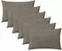 vidaXL Kissenbezug 6 pcs HEERLEN Hellgrau 50 x 75 cm Samt