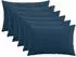 vidaXL Kissenbezug 6 pcs HEERLEN Marineblau 50 x 75 cm Cord