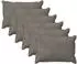vidaXL Kissenbezug 6 pcs HOUTEN Hellgrau 40 x 60 cm Samt