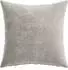 vidaXL Kissenbezug 6 stk. HEERLEN Hellgrau 40 x 40 cm Chenille-Stoff