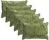 vidaXL Kissenbezug 6 stk. HOUTEN Blattdesign 50 x 70 cm Polyester
