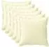 vidaXL Kissenbezug 6 stk. HOUTEN Creme 70 x 70 cm Polyester