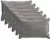 vidaXL Kissenbezug 6 stk. HOUTEN Dunkelgrau 40 x 60 cm Chenille-Stoff