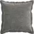 vidaXL Kissenbezug 6 stk. HOUTEN Dunkelgrau 50 x 50 cm Chenille-Stoff