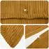 vidaXL Kissenbezug 6 stk. HOUTEN Gelb 35 x 35 cm Cord