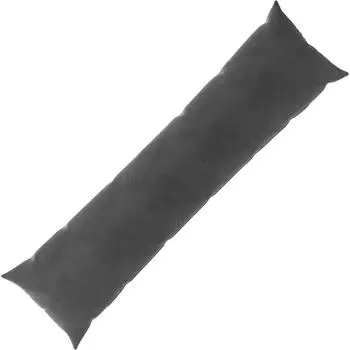 vidaXL Kissenbezug HEERLEN Dunkelgrau 40 x 145 cm Samt