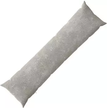 vidaXL Kissenbezug HEERLEN Hellgrau 40 x 145 cm Chenille-Stoff