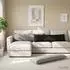 vidaXL Kissenbezug HEERLEN Hellgrau 40 x 145 cm Chenille-Stoff