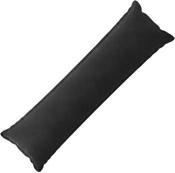vidaXL Kissenbezug HOUTEN Schwarz 40 x 145 cm Samt