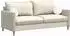 vidaXL Sitzkissen 2 Stk Weiß Ø30 x 13 cm Stoff 42014094