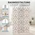 Homestyle4u Paravent Raumteiler 3 teilig Holz Trennwand Sichtschutz 3036