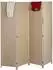 Relaxdays Paravent Kunststoff Braun 4-teilig Faltbar 180 cm x 180 cm x 2 cm 5,8 kg