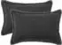 vidaXL Kissenbezug 2 pcs HOUTEN Dunkelgrau 50 x 70 cm Bouclé