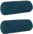 vidaXL Kissenbezug 2 pcs HEERLEN Blau Ø 15 x 40 cm Samt