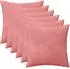 vidaXL Kissenbezug 6 pcs HEERLEN Rosa 50 x 50 cm Samt