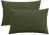 vidaXL Kissenbezug 2 pcs HEERLEN Grün 40 x 60 cm Cord