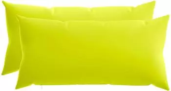 vidaXL Kissenbezug 2 pcs HEERLEN Hellgr&uuml;n 40 x 70 cm Polyester
