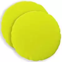 vidaXL Kissenbezug 2 stk. HEERLEN Hellgr&uuml;n &Oslash; 60 cm Polyester